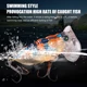 Señuelo Topwater escarabajo artificial tipo wobbler para lubina