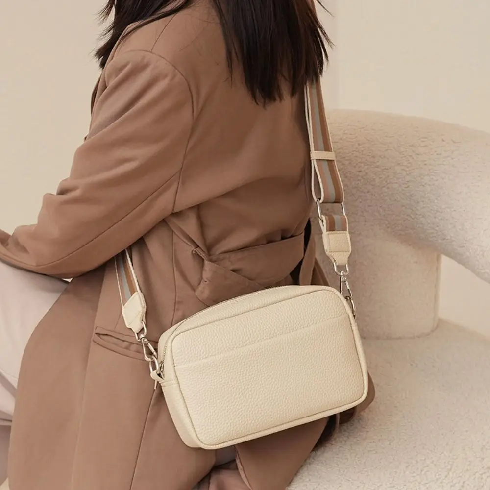Bolso bandolera de cuero PU de diseño de lujo para mujer