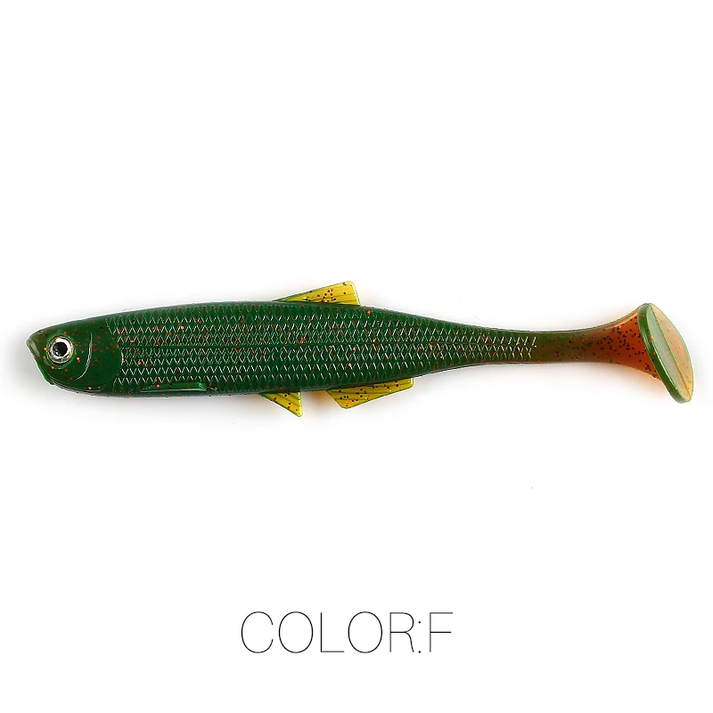 Supercontinente ShadTeez Cola en T – Señuelo blando 5-12cm para lucio - imagen 3