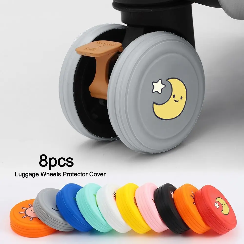 Protecciones ruedas maleta silicona antideslizante antichoque - imagen 4