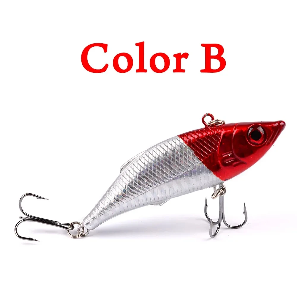Wobbler VIB Crankabit con anzuelos triples - imagen 5