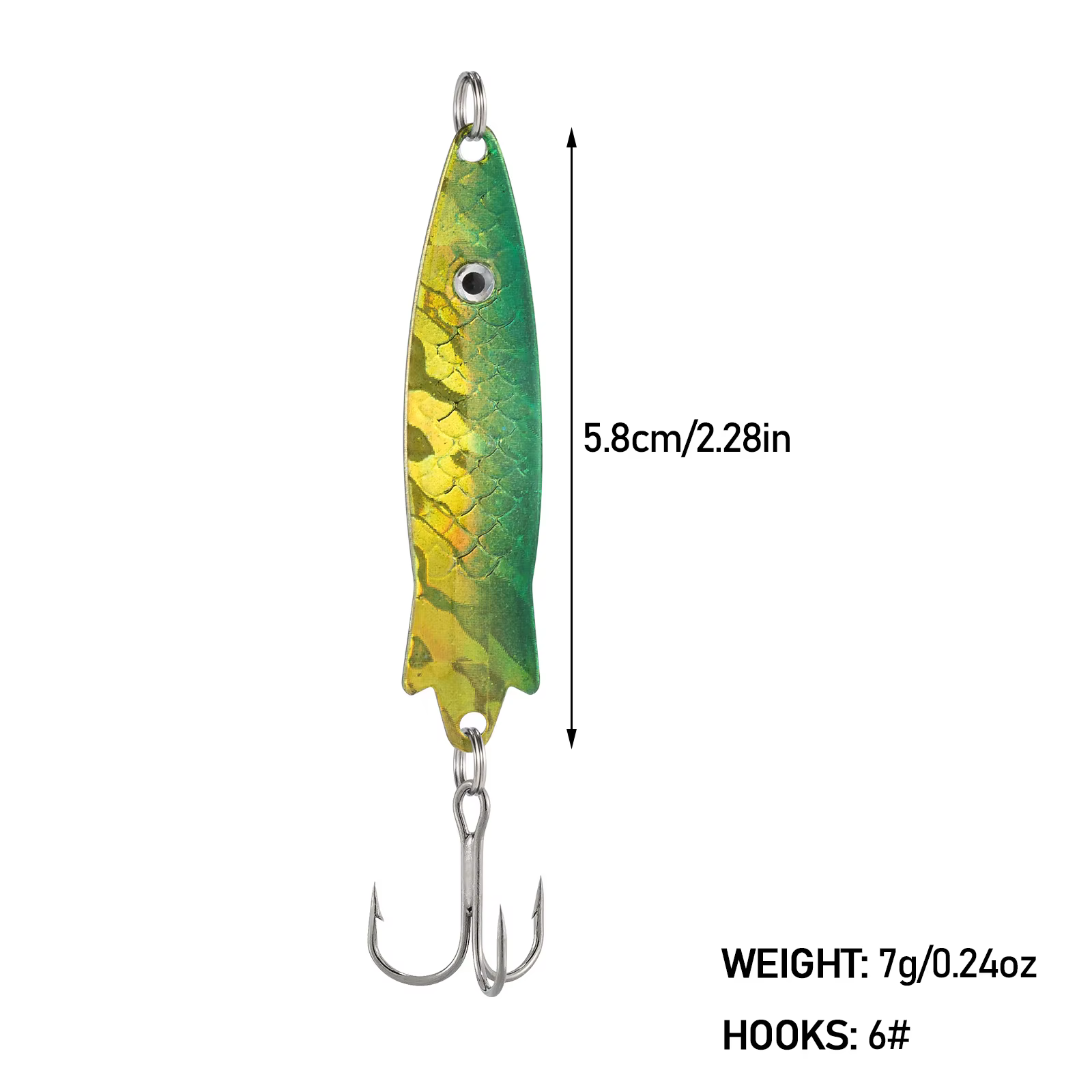 Cuchara Giratoria Láser Jig para Lubina y Lucio - imagen 5