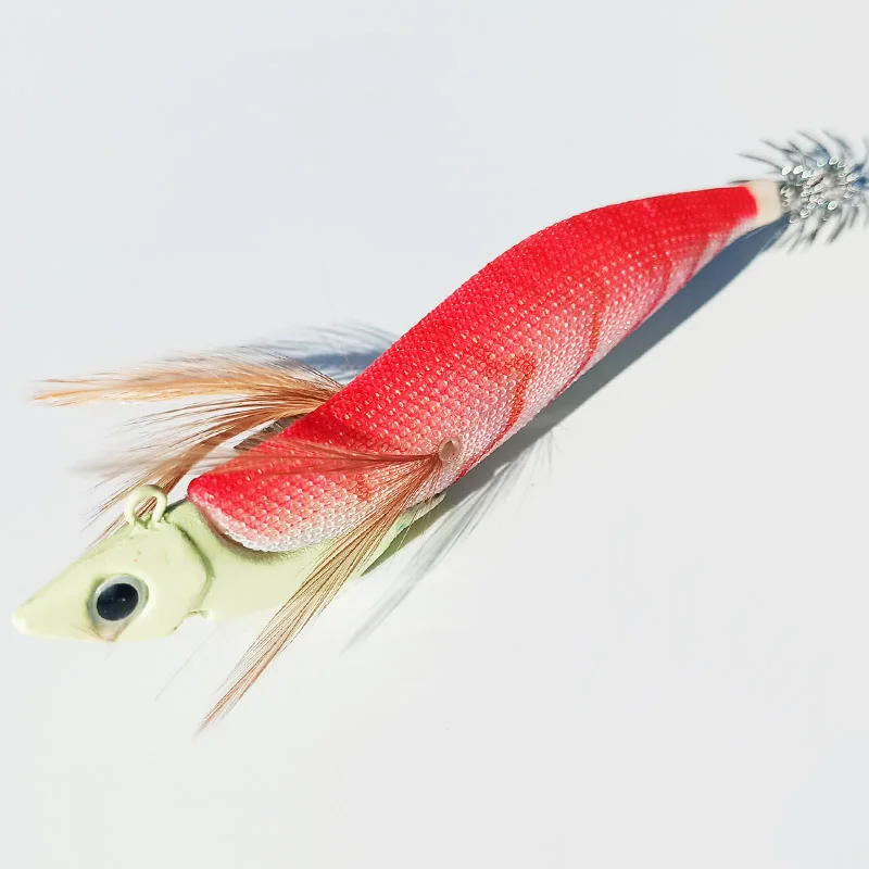 Jig de calamar con cabeza luminosa japonesa y fundición larga - imagen 2