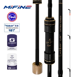 Caña de spinning Mifine Lurker con punta tubular y sólida