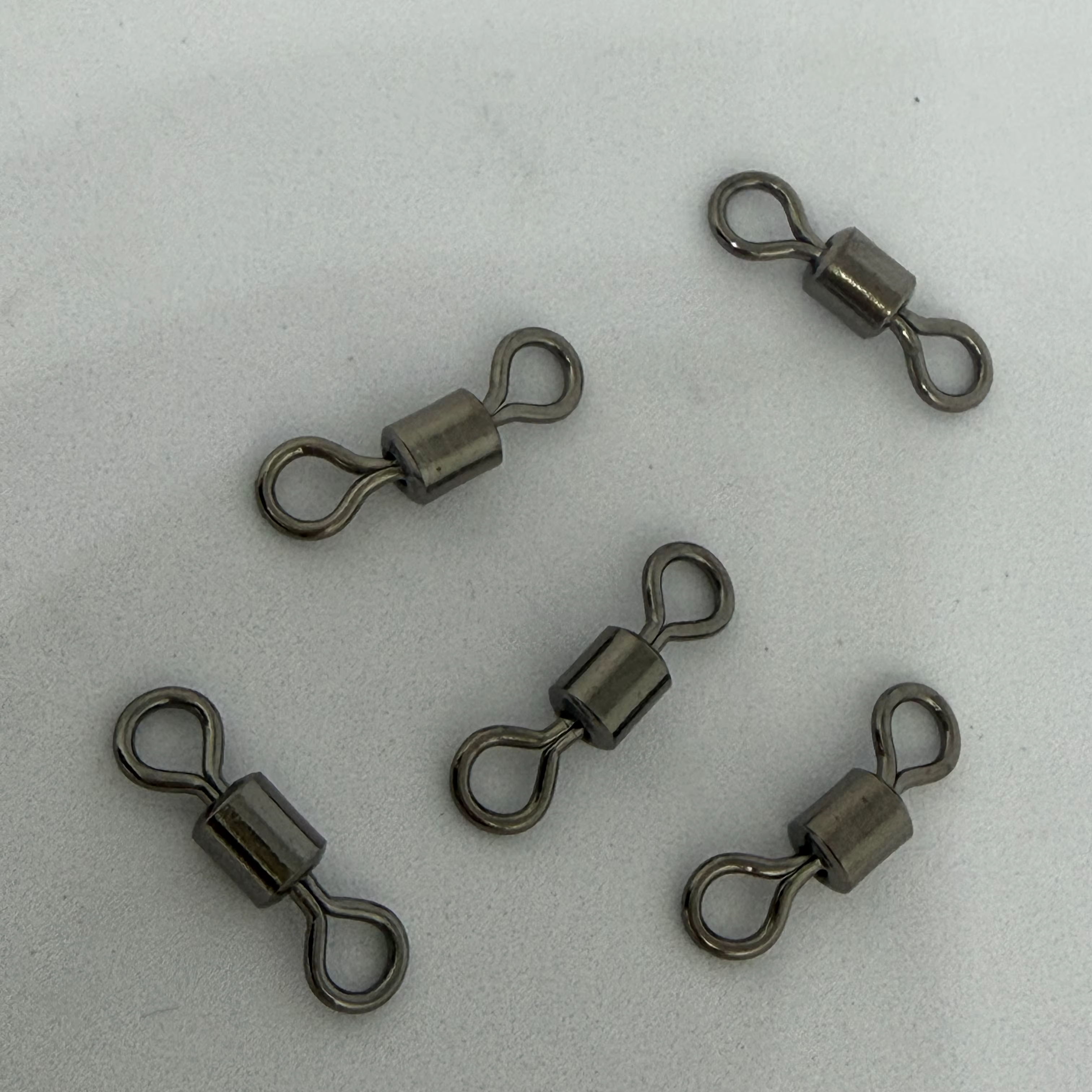 Esmerillones Giratorios de Latón con Anilla – Conector para señuelos - imagen 4