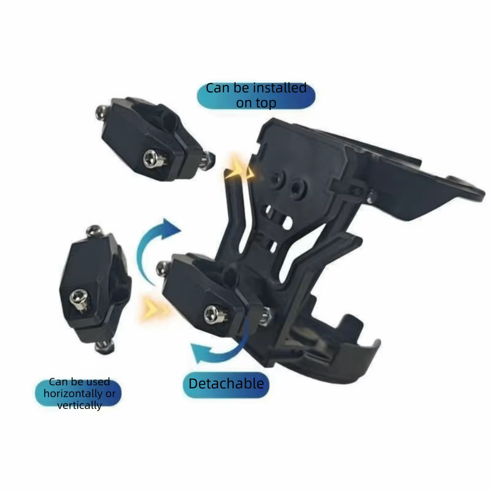Portavasos ajustable para motocicleta