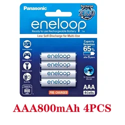 Pilas Recargables Panasonic Eneloop Pro AAA AA 2000mAh