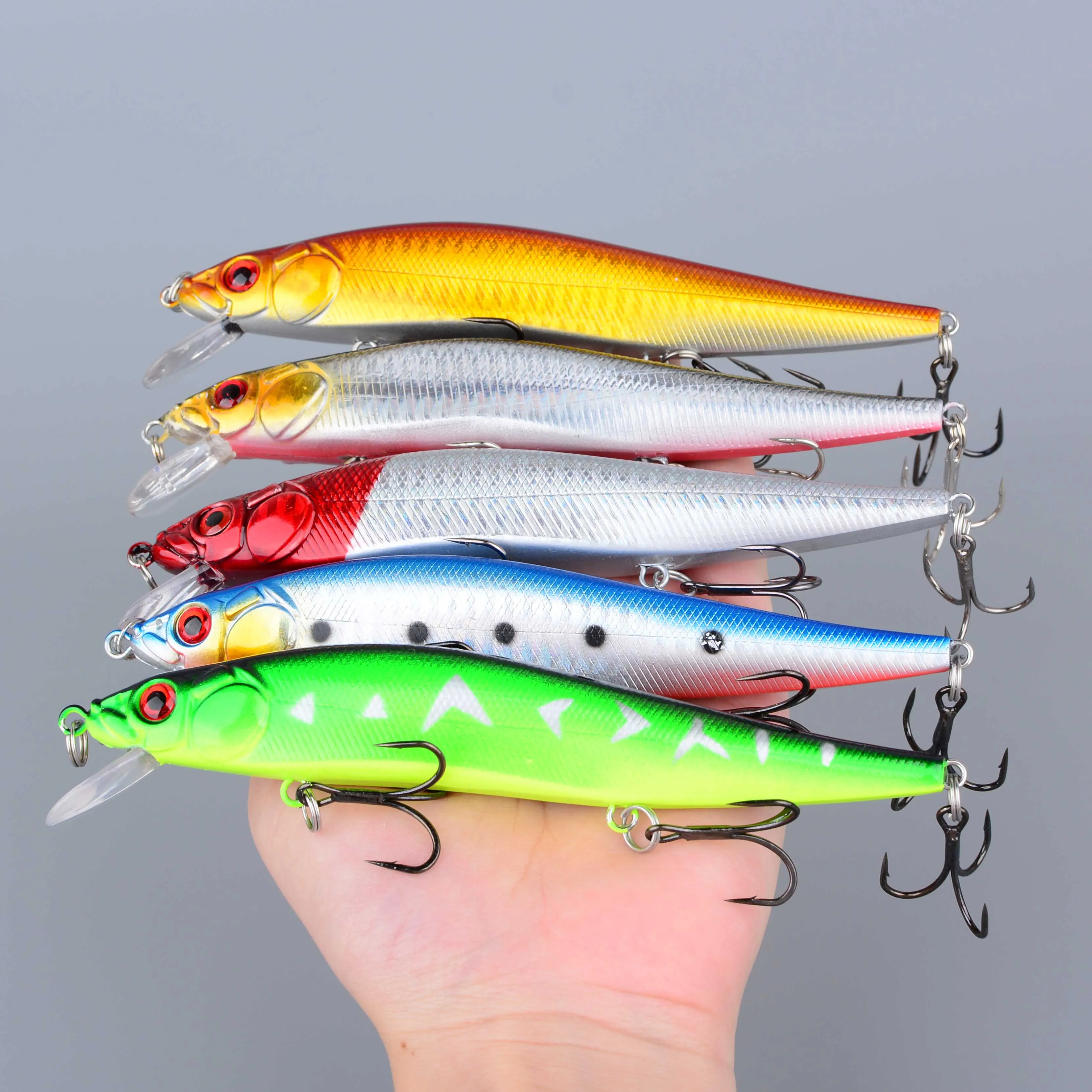 Señuelo tipo minnow 14 cm 20 g