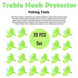Protectores de plástico para anzuelos triples y cubiertas de señuelos