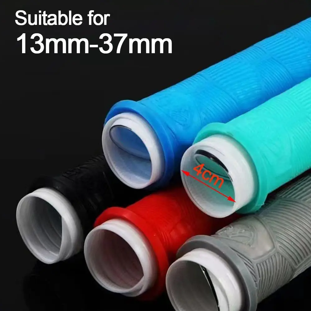 Funda protectora silicona para caña de pescar antideslizante