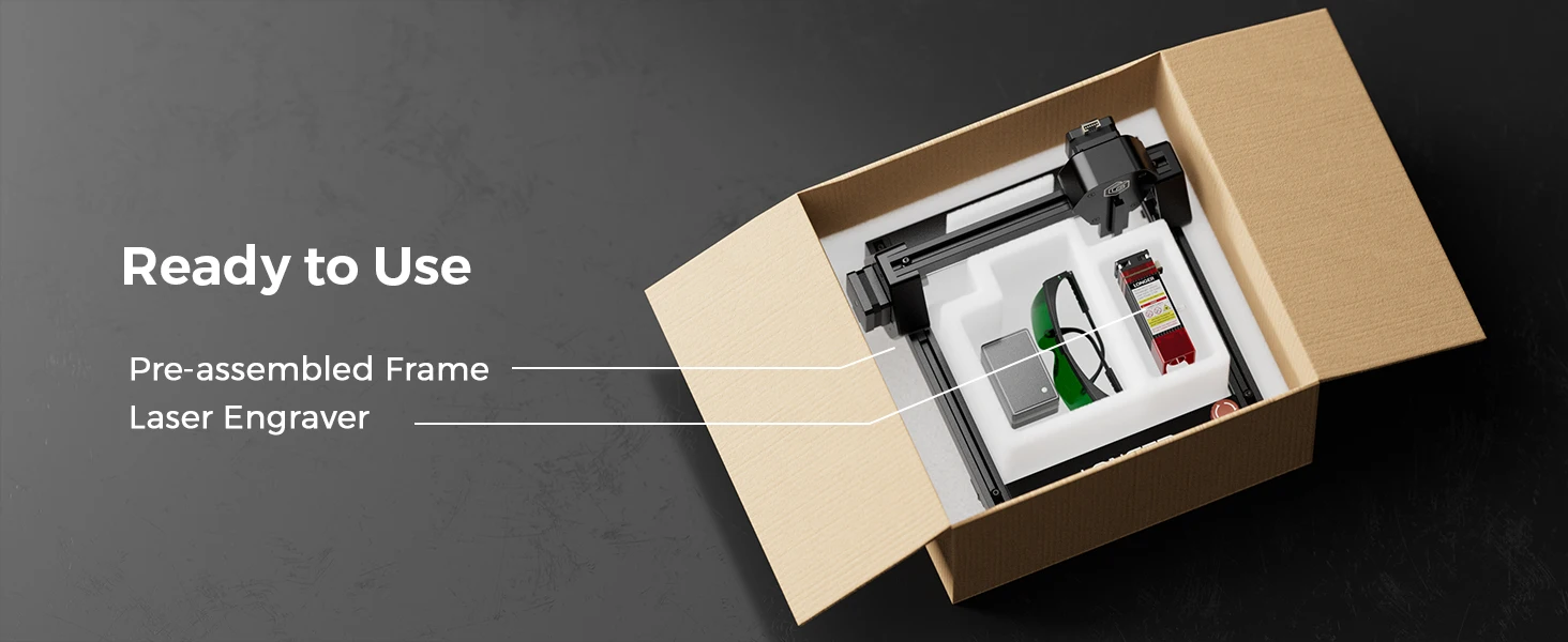 Detalle del grabado y materiales compatibles