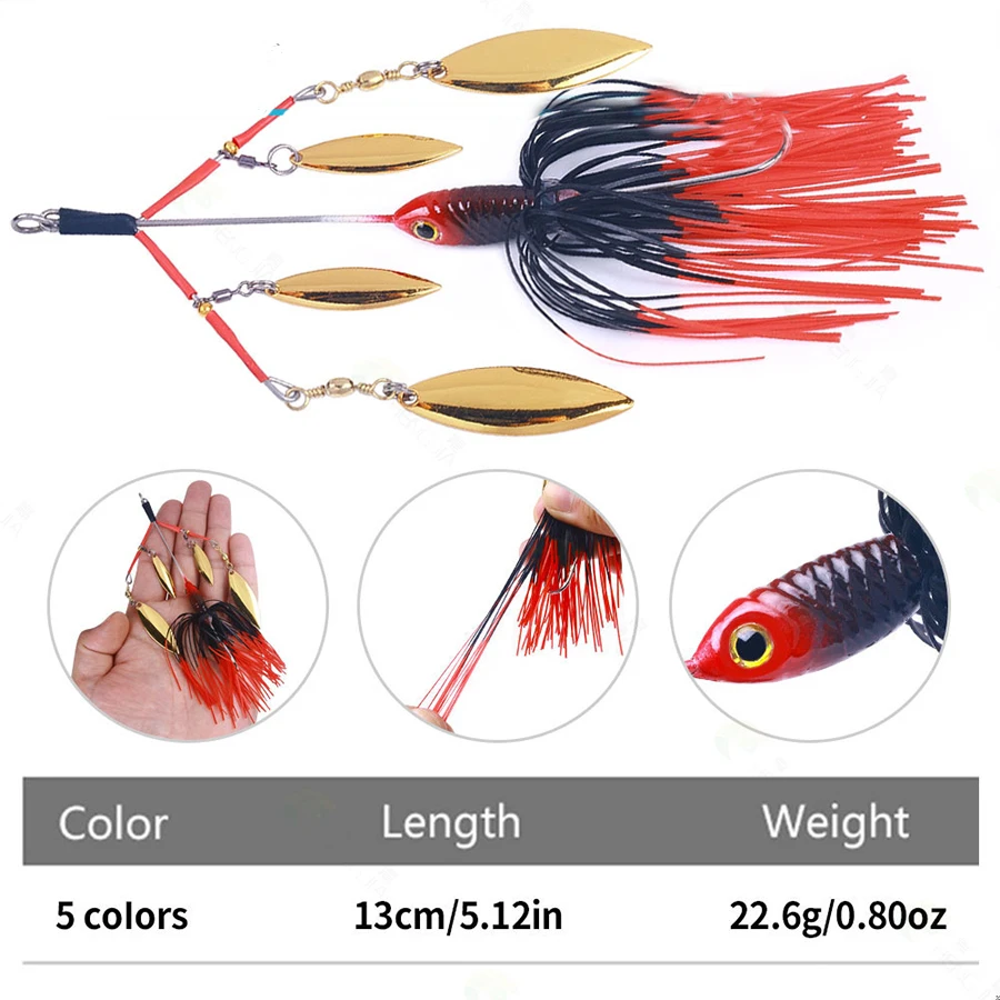 Jig para lubina con falda anti-enredos – finesse y natación - imagen 3
