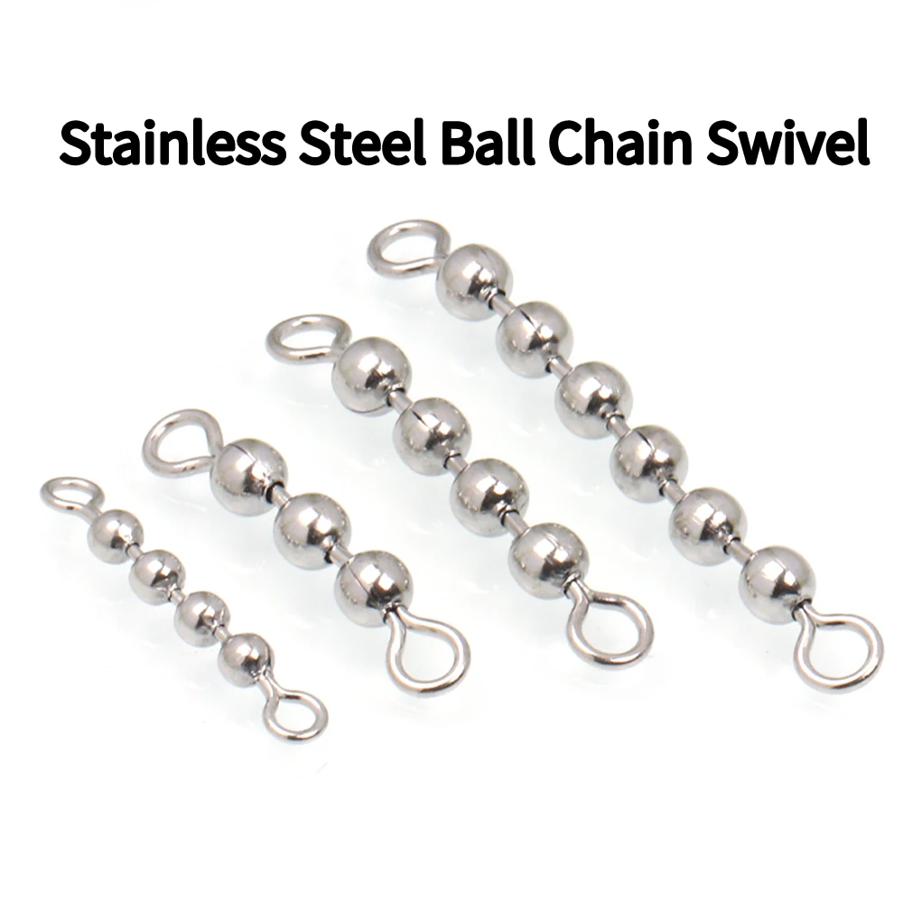 Cadena de bolas de acero inoxidable para pesca