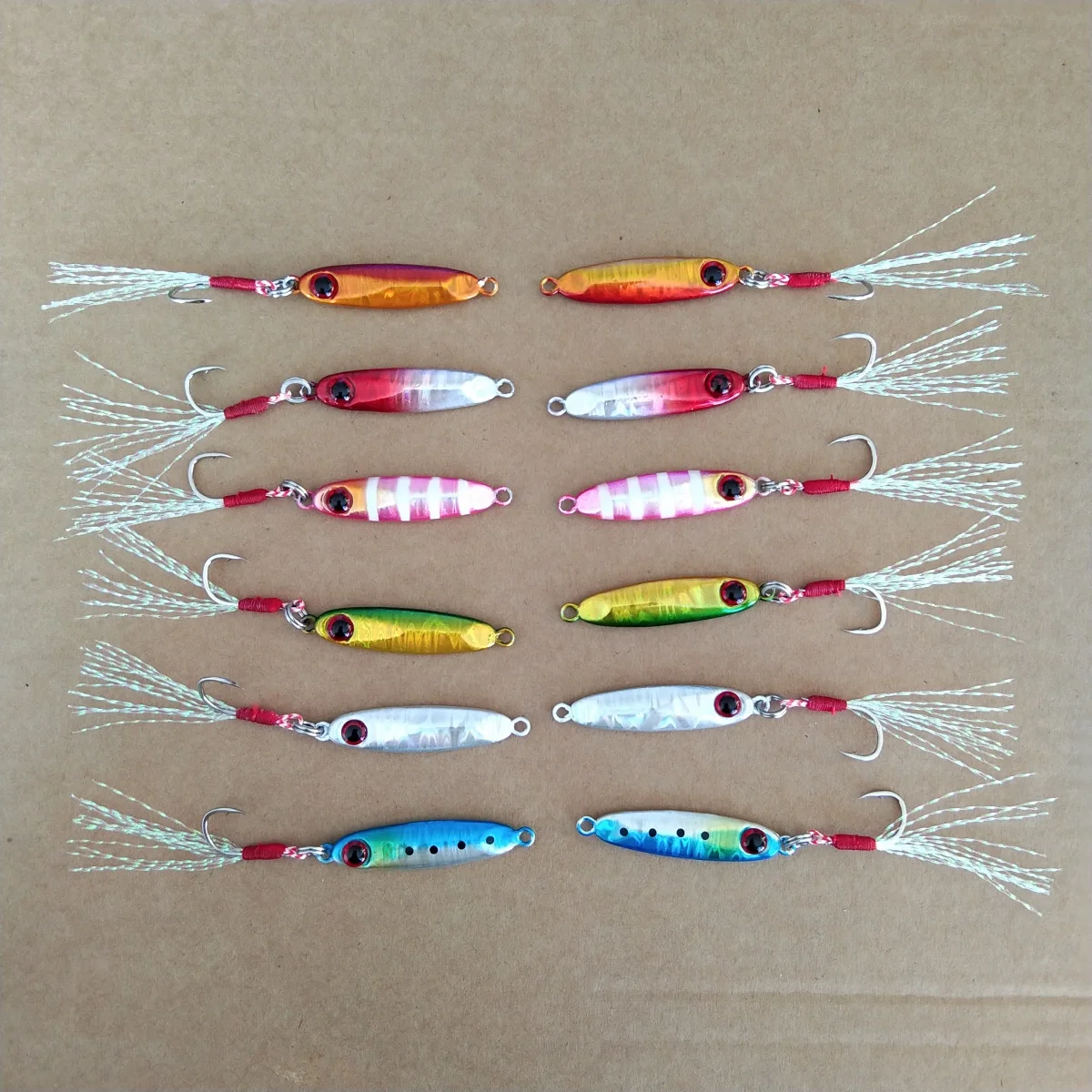 Swolfy Cuchara Micro Metal 5g – Señuelo para pesca de roca - imagen 2