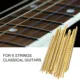 Trastes premium para guitarra: latón y cobre - imagen 3