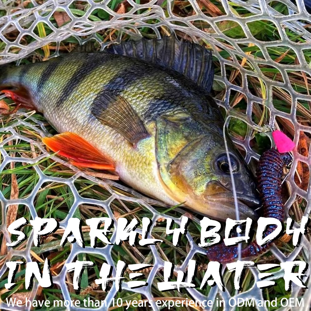 PEAK Señuelos blandos de silicona 5-7 cm pesca marina - Swimbait PVA - imagen 5