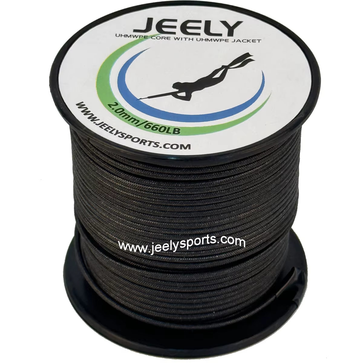 Chaqueta de pesca submarina UHMWPE con cuerda Wishbone 2mm 20m