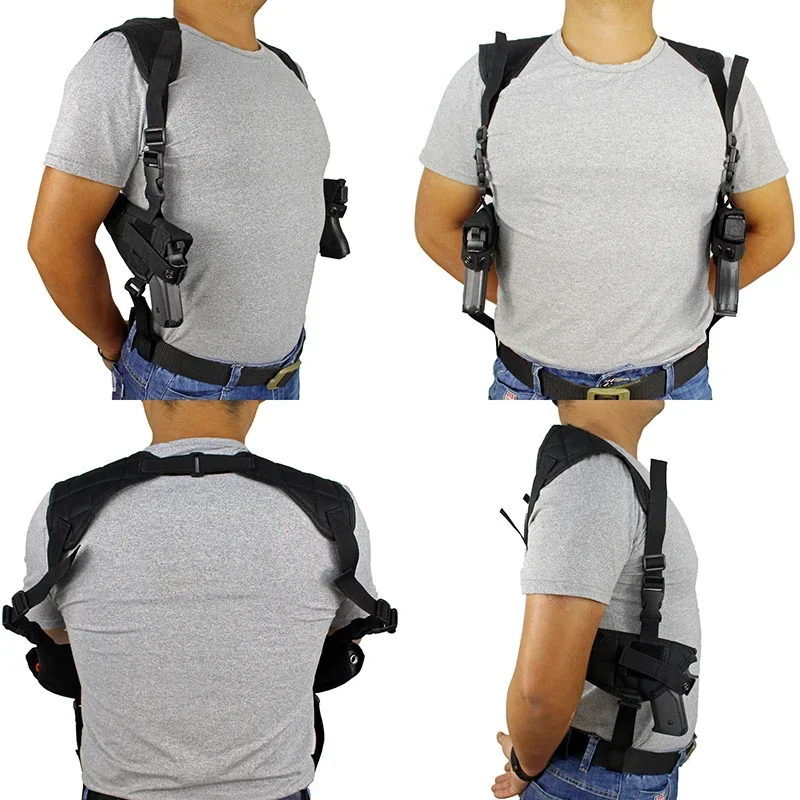 Funda táctica frontal con correas ajustables