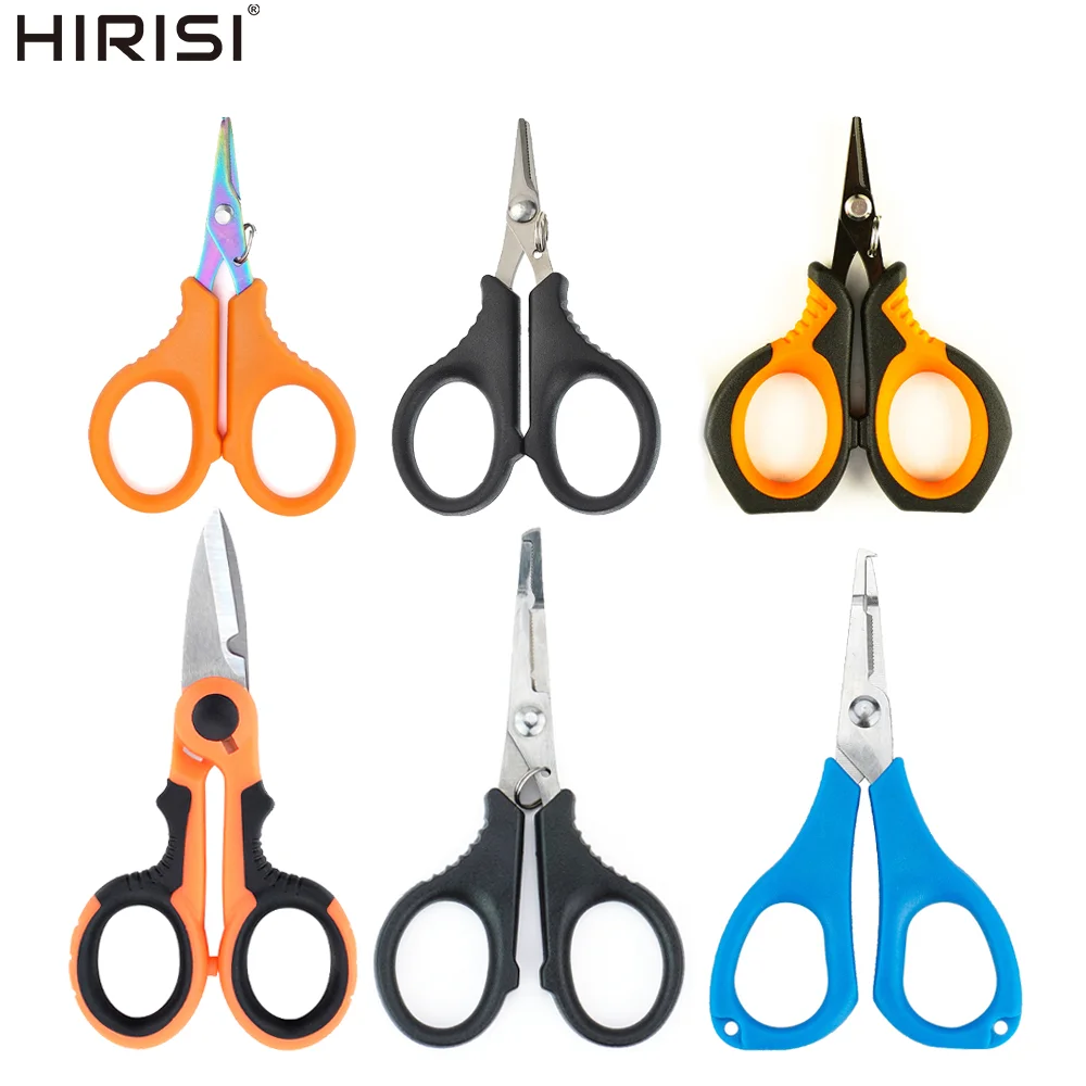 Hirisi tijeras de pesca de acero inoxidable – cortalíneas dentadas - imagen 4
