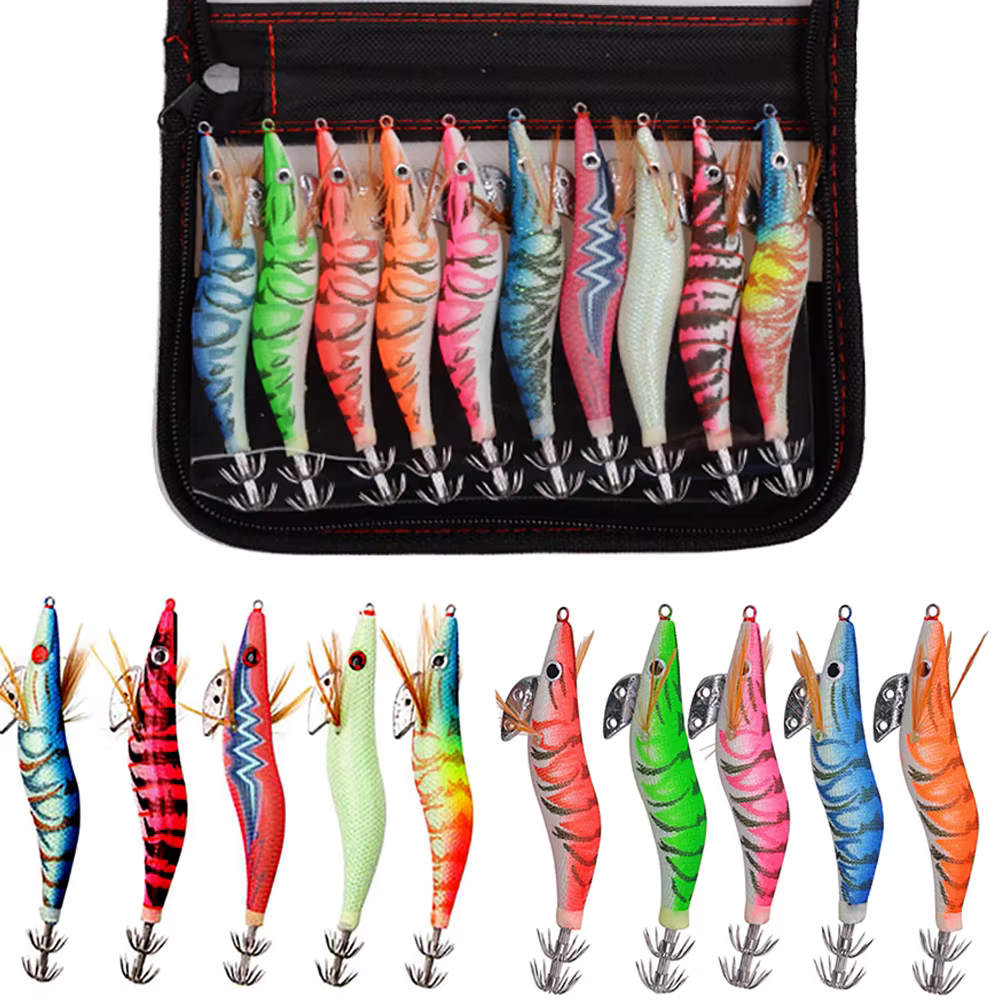Ebi Jig Señuelo Calamar Artificial – Pesca Spinning y Curricán - imagen 2