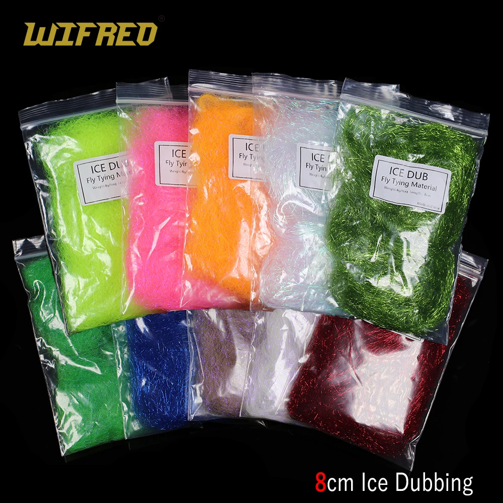 Wifreo Material de doblaje hielo para moscas ninfa - imagen 3