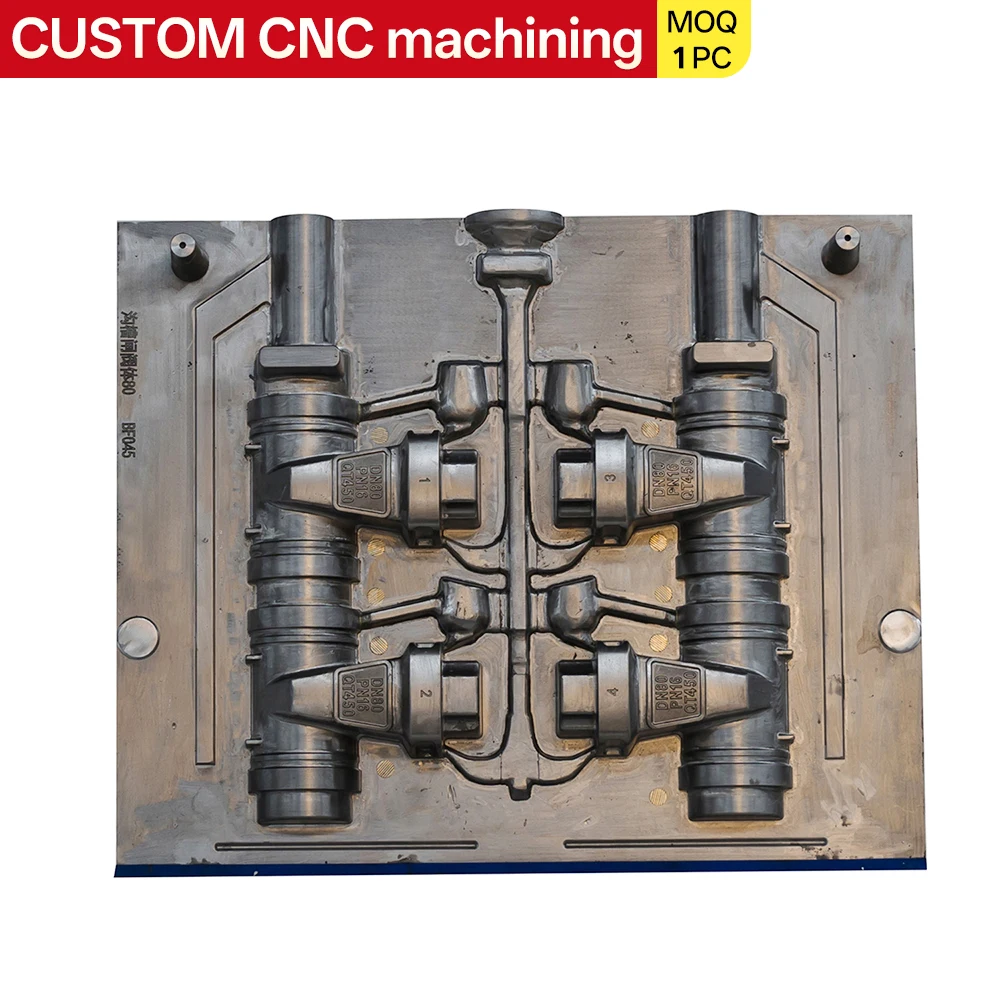 Mecanizado CNC de alta precisión: moldes de aluminio para cuerpos