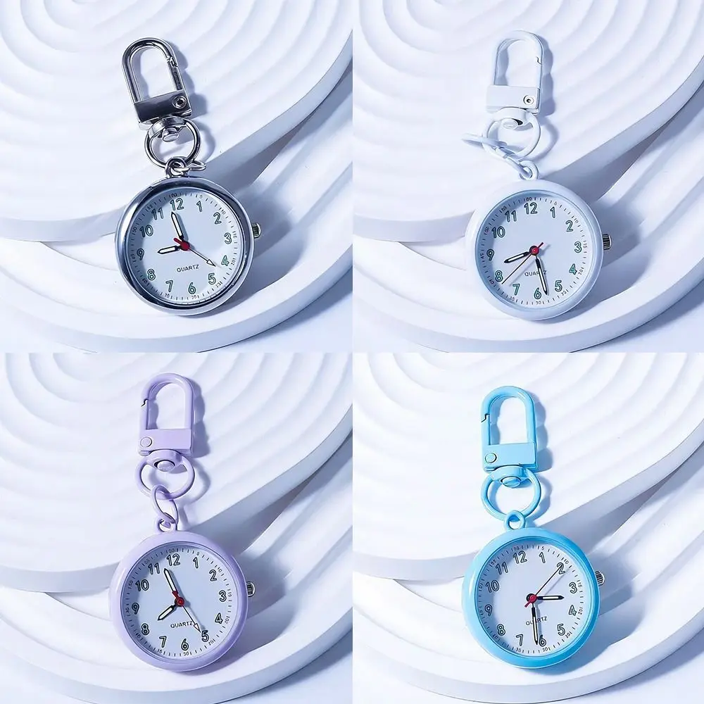 Reloj de bolsillo silencioso con caja de aleación y cuero - imagen 2