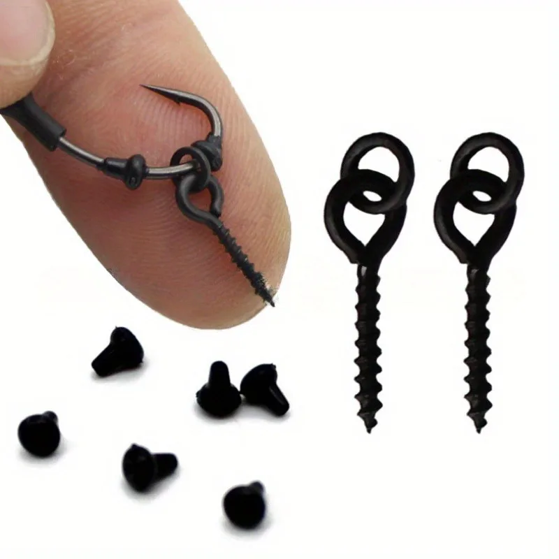 Ackibbik tornillos de cebo para boilie de anillo redondo – Chod Rig - imagen 5