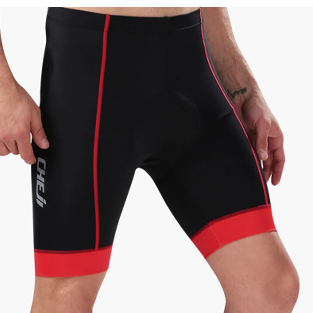 Pantalón corto de ciclismo para hombre con acolchado de silicona