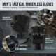 Guantes ciclismo medio dedo antideslizantes resistentes al desgaste - imagen 5