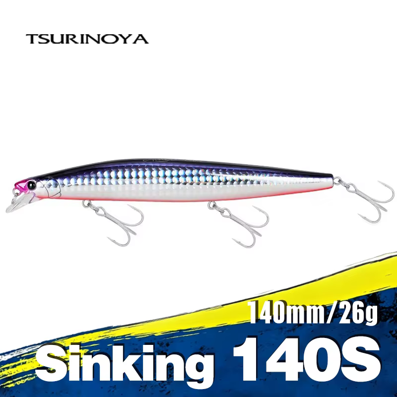 Tsurinoya Stinger 140S Señuelo Hundible para Pesca desde Costa