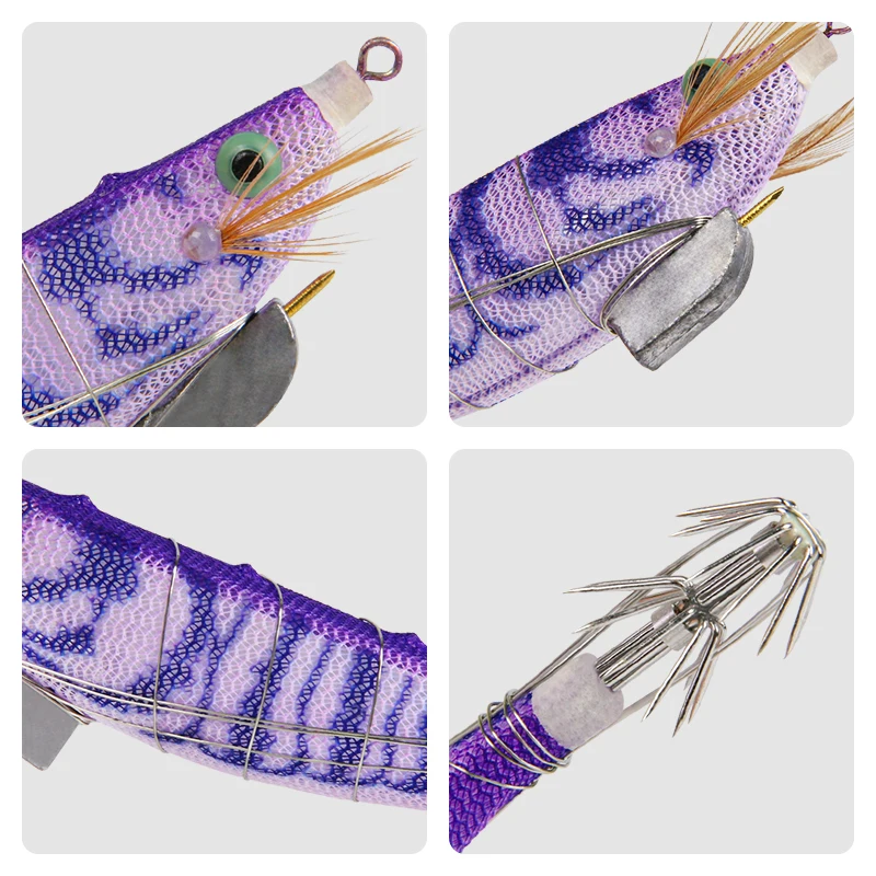 Jig Luminoso Letyo para Calamar, Sepia y Pulpo – Pesca de Fondo - imagen 3