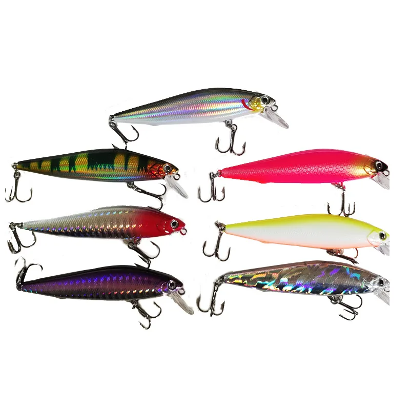 Señuelo minnow de 5g y 5,5 cm en acabado realista