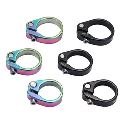 Abrazadera Tija de Sillín Bicicleta Ajustable – Aluminio 28.6 a 34.9mm