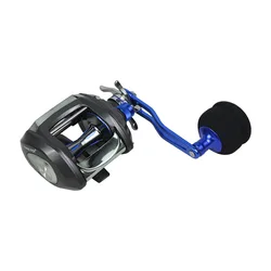 TF500R/L Carrete baitcasting para pesca en mar — freno centrífugo