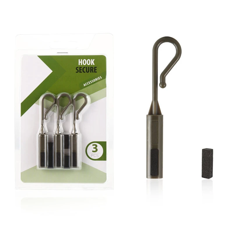 Accesorios de pesca de carpa con anzuelo