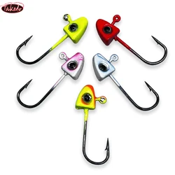 Takedo Anzuelos Jig Head con cabeza de pez – para pesca en roca