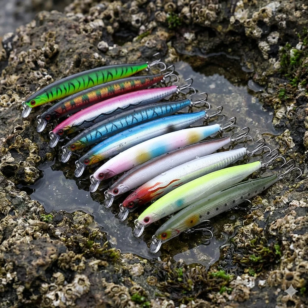 Jerkbait señuelo duro 13.5cm – Largo lance para lubina, lucio y mar - imagen 5