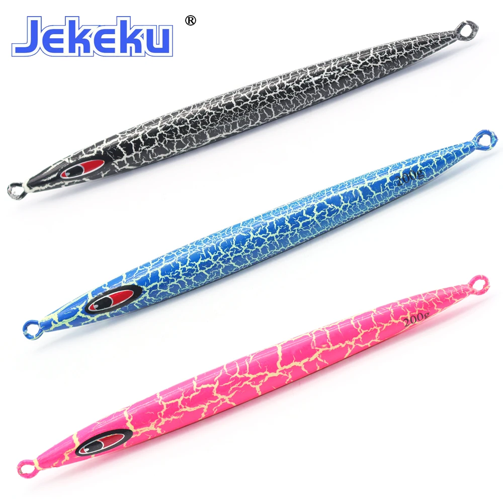 Señuelo jigging metálico brillante JEKEKU – acción lenta para mar - imagen 2