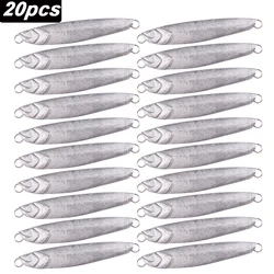 Jigs metálicos 40g para jigging de lucio y lubina