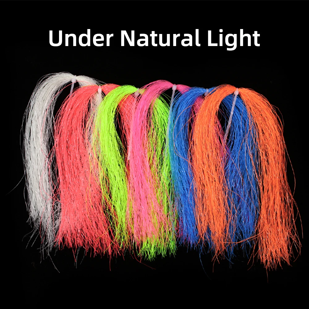 Oropel luminoso para atar moscas – Jigging en agua salada y Sabiki - imagen 4