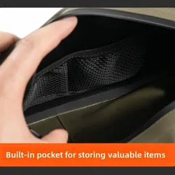 Bolsa de pesca doble capa TPU impermeable con bandolera y capacidad