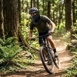 Mascarilla refrescante para pesca y ciclismo con protección solar