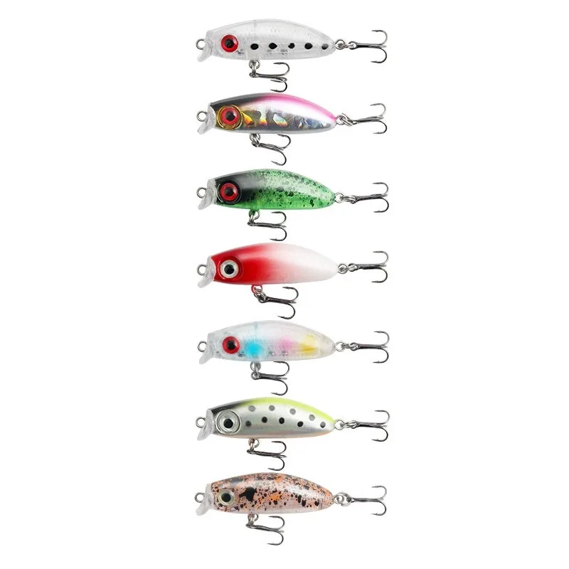Señuelo Minnow microvibrante hundimiento lento con punta Minot - imagen 5