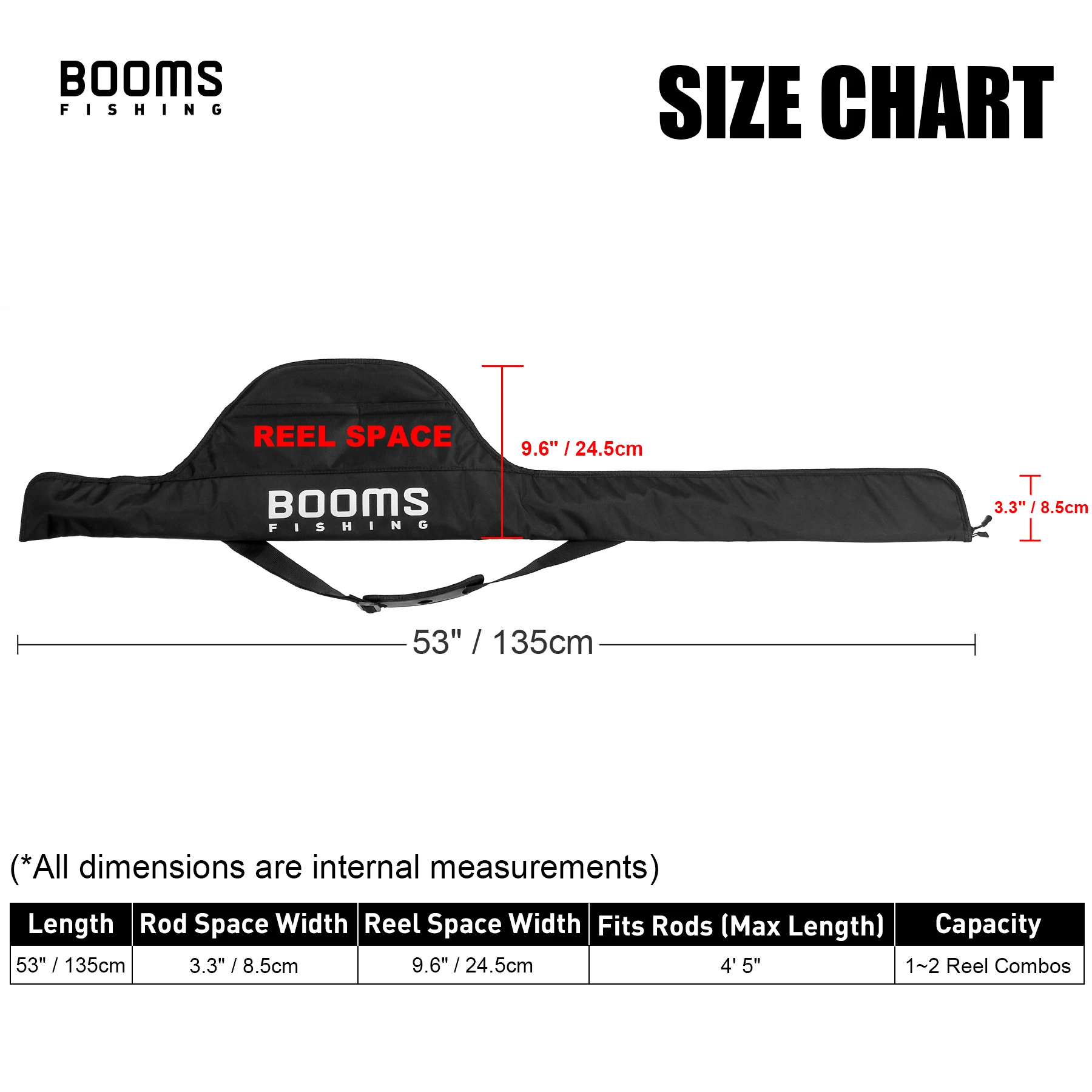Booms Fishing PB1 Bolsa de Pesca Plegable para Carretes y Cañas - imagen 3