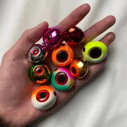Tenya Kabura Jig Head sin falda luminosa para pargo y marrajo