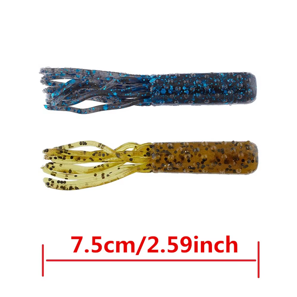 Luretv TRD Tubez – Vinilo flotante tipo tubo para Ned Rig de lubina - imagen 5