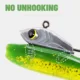 Anzuelos Jig Head Piggyback 9KM para swimbait en lubina y trucha - imagen 2