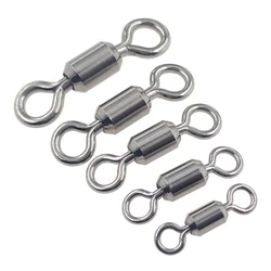 Giratorios rodantes fuertes para pesca en agua salada inoxidable 304
