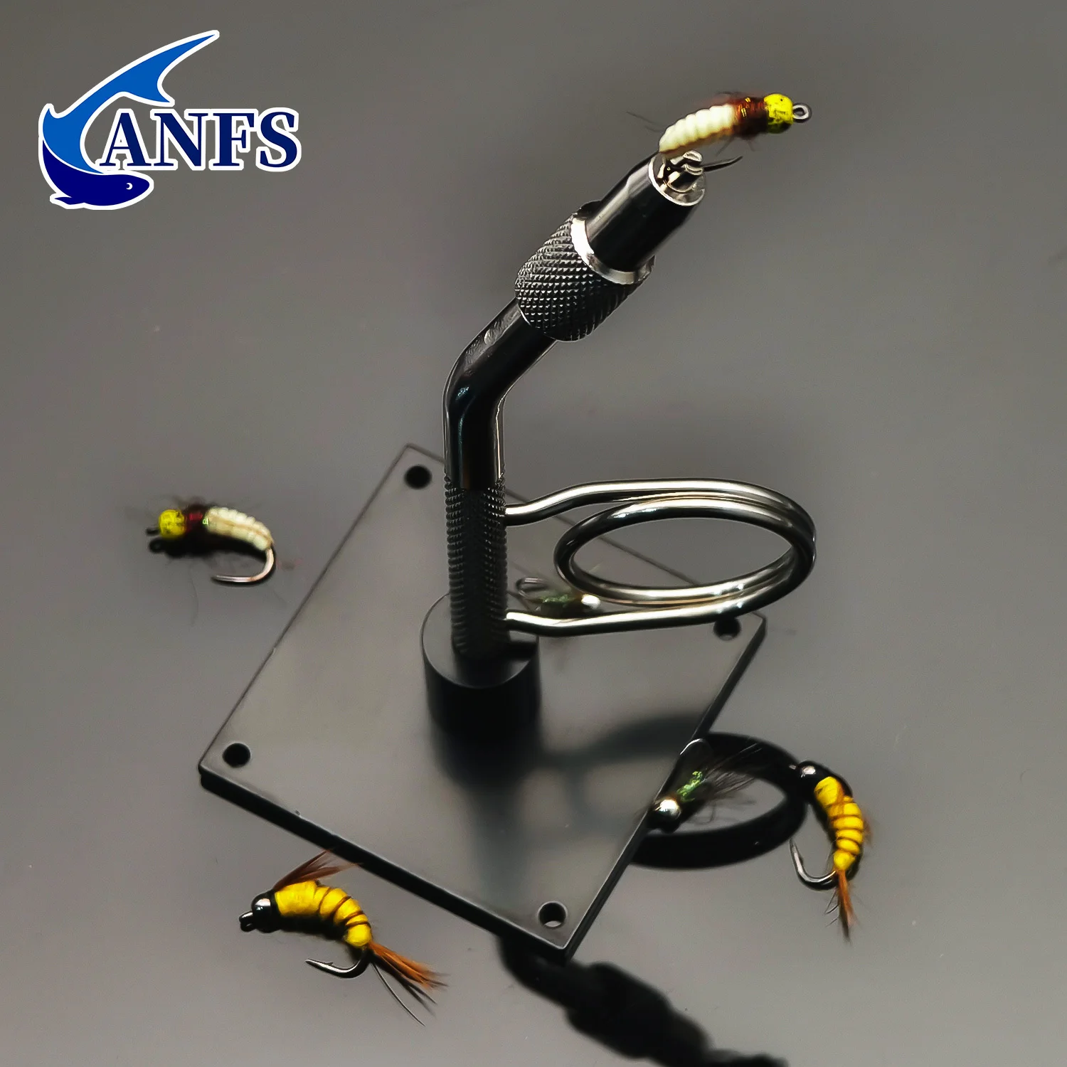 ANFS tornillo de banco giratorio para atado de moscas - imagen 4